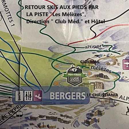 Le Christiania Les Bergers Alpe d'Huez Exterior foto